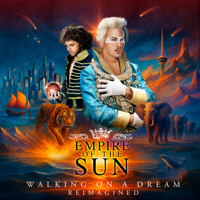 'Walking On A Dream (BLOND:ISH Remix)' cover art