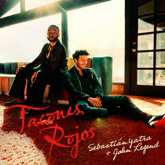 'Tacones Rojos (With John Legend)' cover art