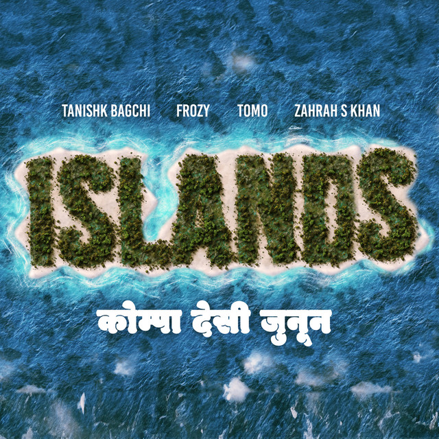 'Islands (kompa desi pasión) (feat. Tanishk Bagchi)' cover art