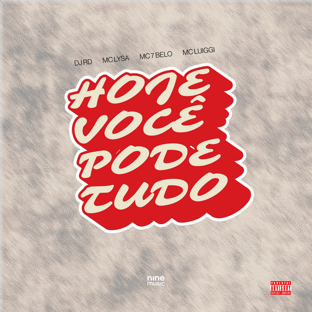 'Hoje você pode tudo' cover art