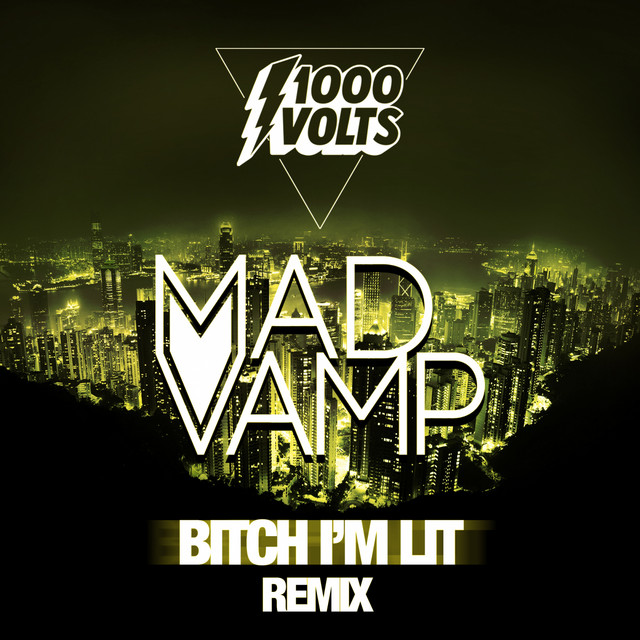 'Bitch I'm Lit - MadVamp Remix' cover art