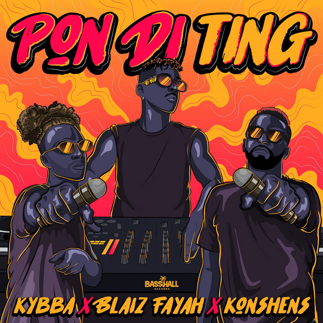 'Pon Di Ting' cover art