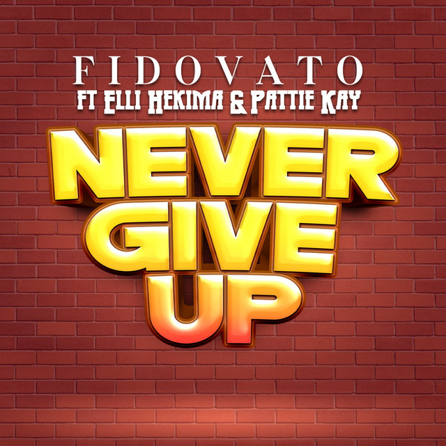 'Never Give Up' cover art