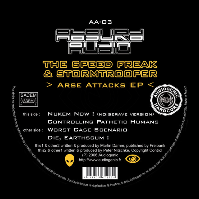 'Arse Attacks' cover art