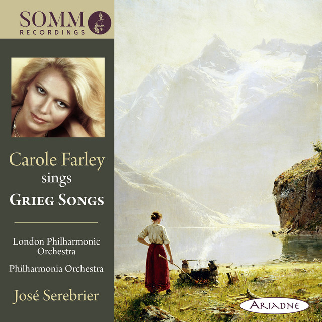 'Grieg: Songs' cover art