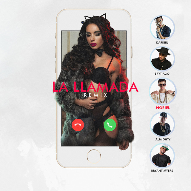 'La Llamada (Remix) [feat. Brytiago, Bryant Myers, Darkiel & Almighty]' cover art