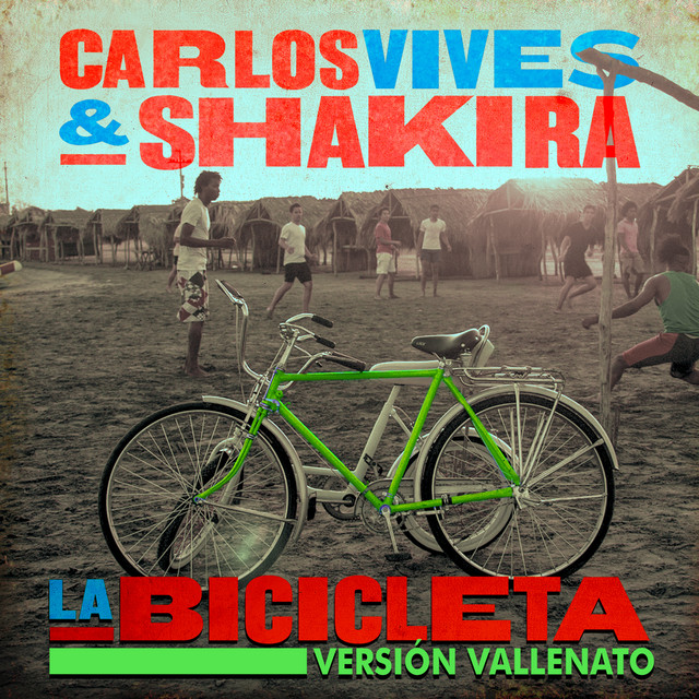 'La Bicicleta (Versión Vallenato)' cover art