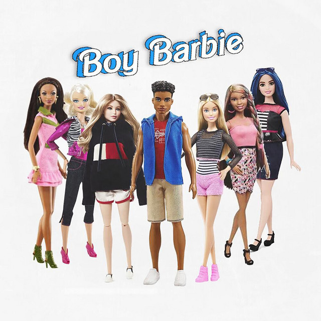 'Boy Barbie' cover art