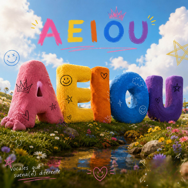 'A E I O U' cover art