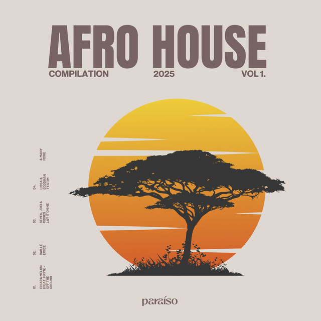 'Afro House Compilation 2025 Vol. 1' cover art