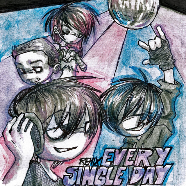 'every single day (remix)' cover art