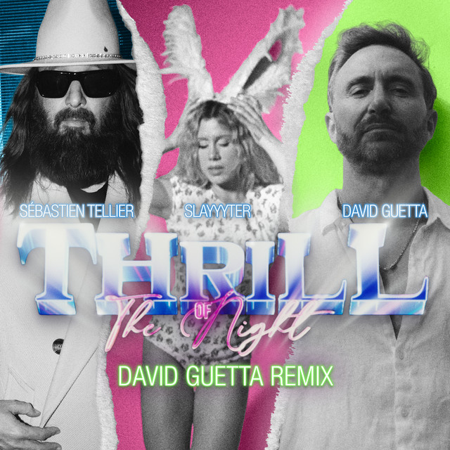 'Thrill Of The Night (David Guetta Remix)' cover art