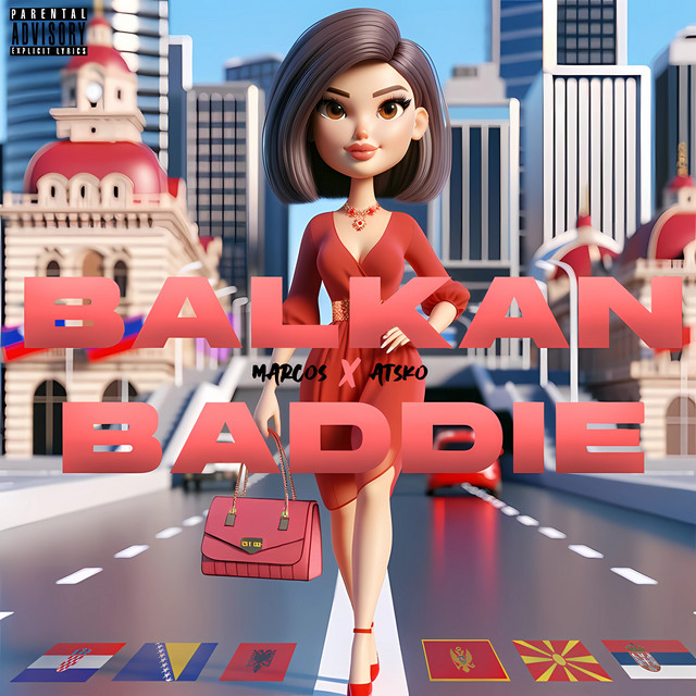 'Balkan baddie' cover art