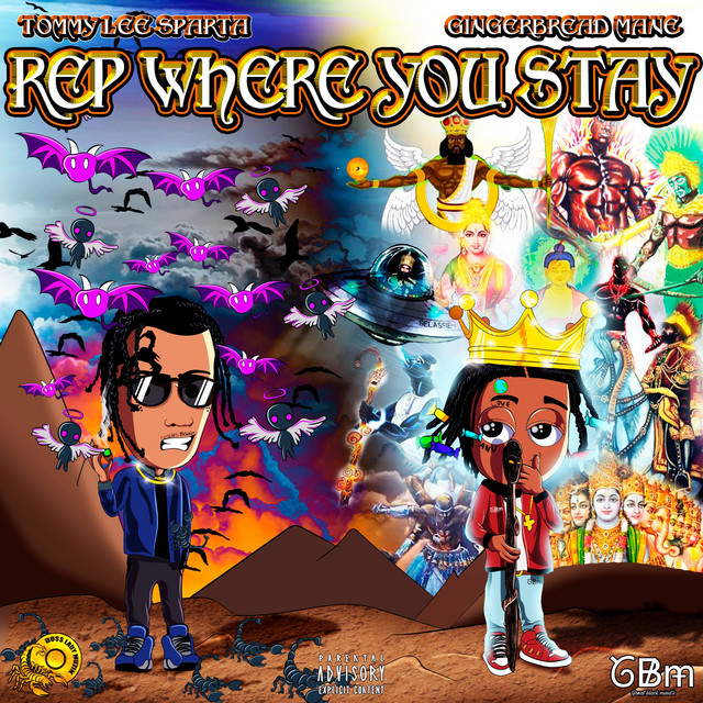'Rep Where You Stay' cover art