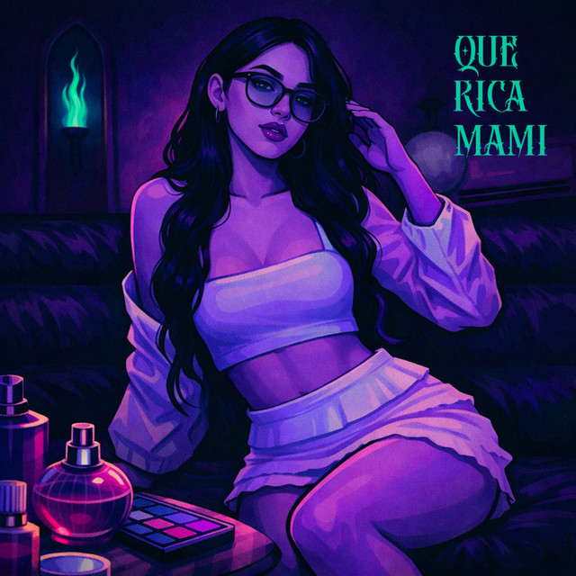'Qué Rica Mami' cover art