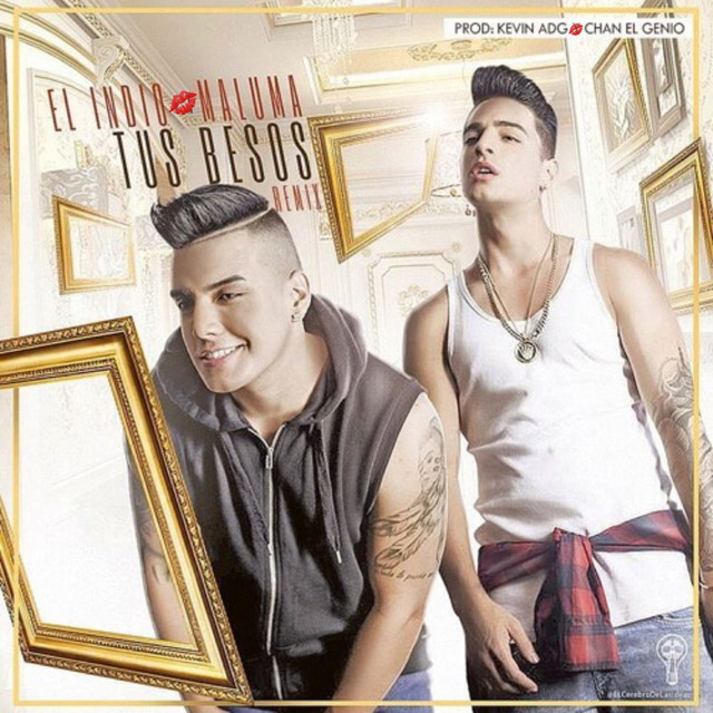 'Tus Besos (Remix)' cover art