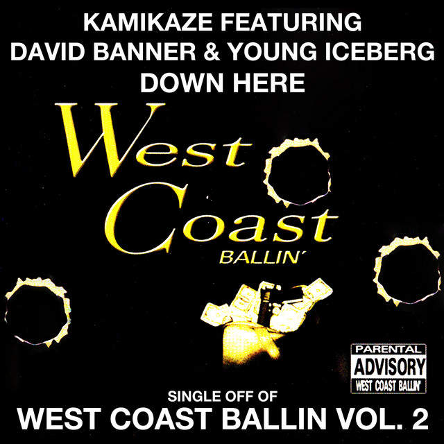 'Down Here: West Coast Ballin, Vol. 2' cover art