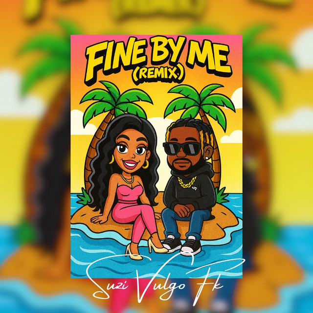 'Fine By Me (Remix)' cover art