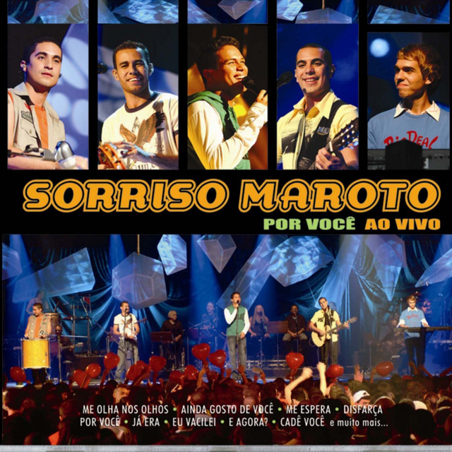 'Por Você Ao Vivo' cover art