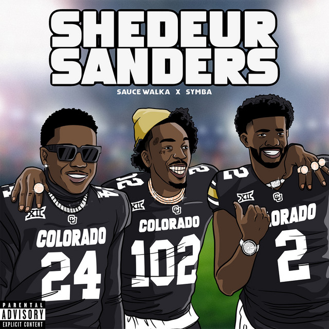 'Shedeur Sanders (feat. Symba)' cover art