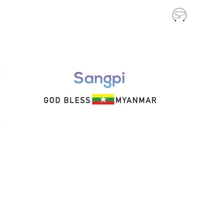 'God Bless Myanmar' cover art