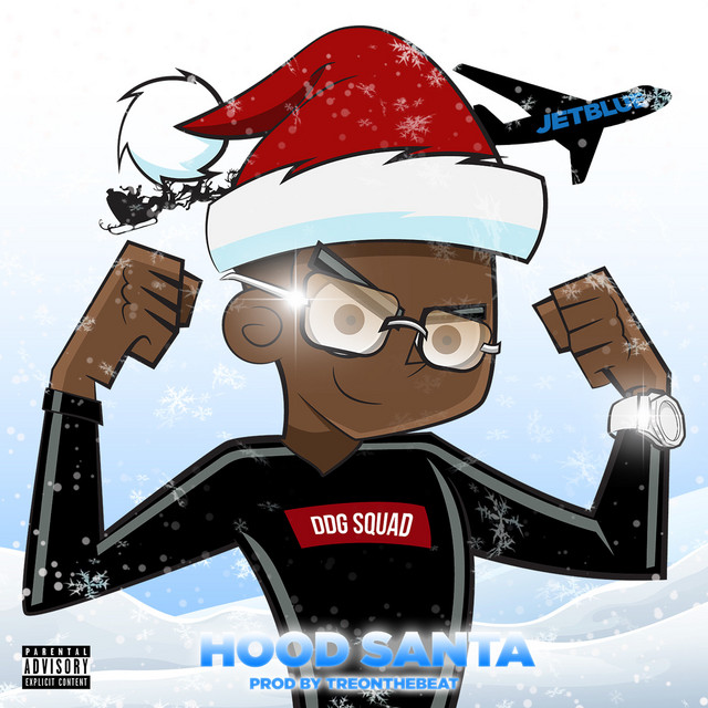 'Hood Santa' cover art