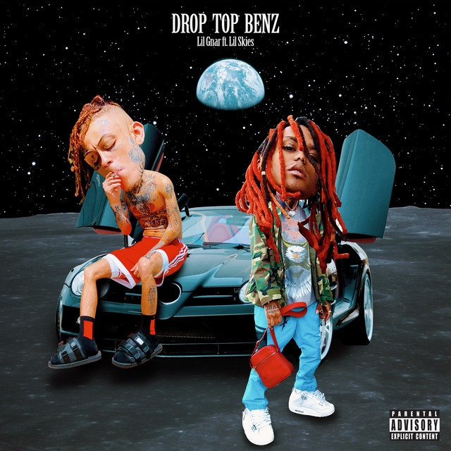 'Drop Top Benz (feat. Lil Skies)' cover art