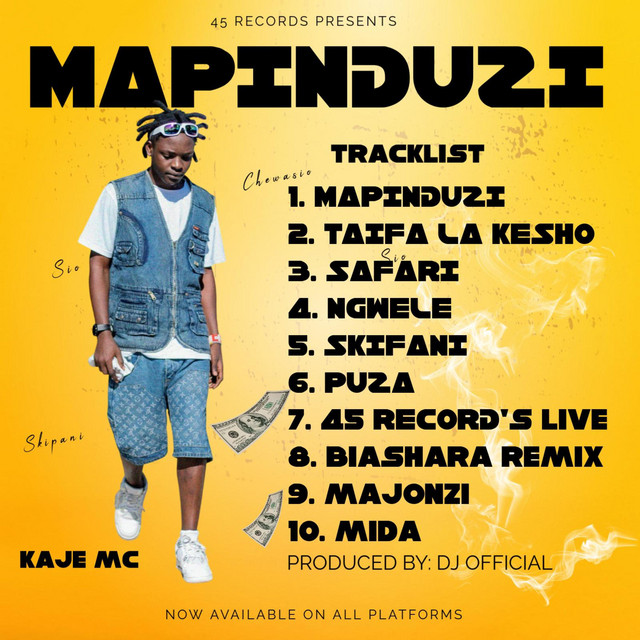 'Mapinduzi' cover art