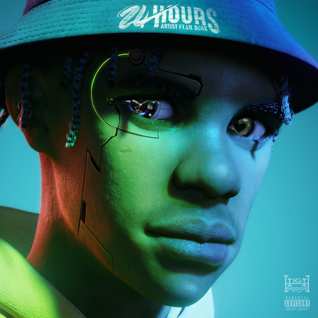 '24 Hours (feat. Lil Durk)' cover art