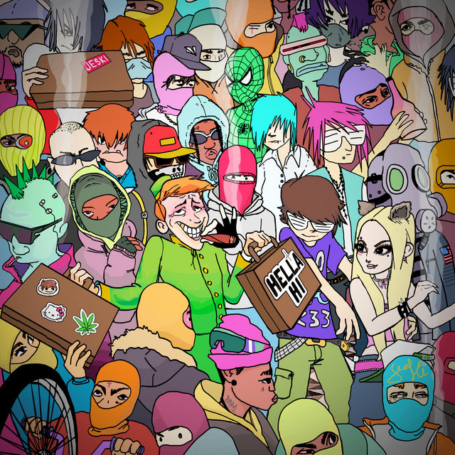 'HELLA HI' cover art