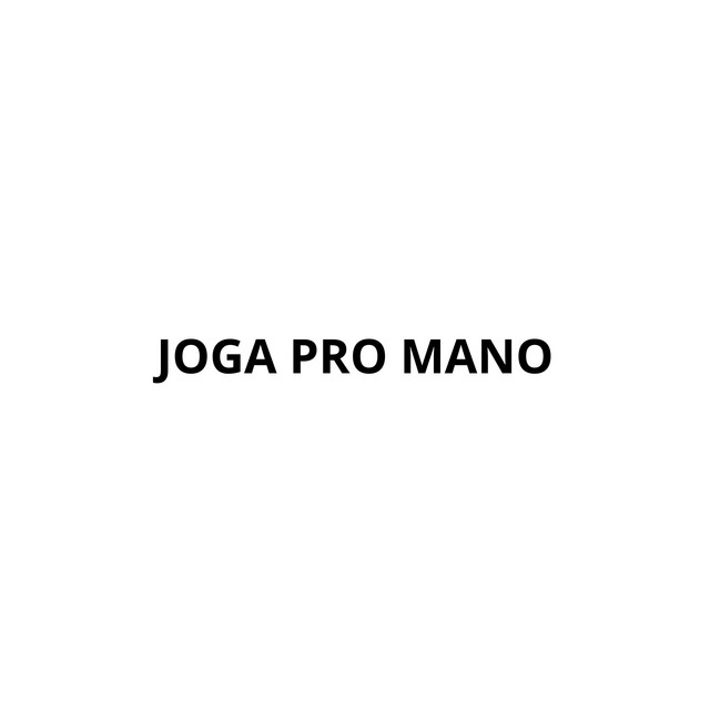 'Joga Pro Mano' cover art