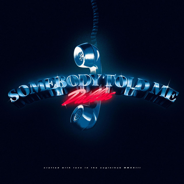'Somebody Told Me' cover art
