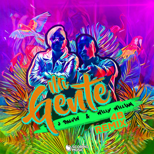 'Mi Gente (4B Remix)' cover art