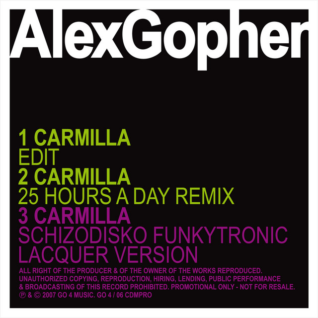 'Carmilla - Ep' cover art
