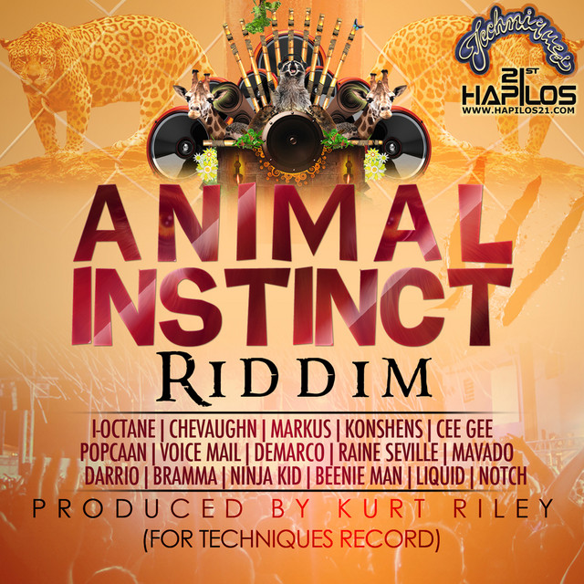 'Animal Instinct Riddim' cover art