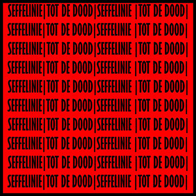 'Tot De Dood' cover art