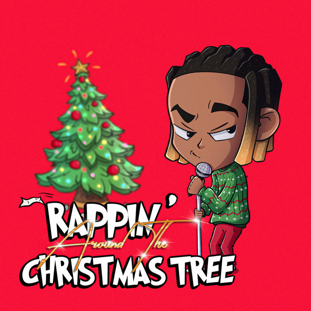 'Rappin' Around the Christmas Tree' cover art