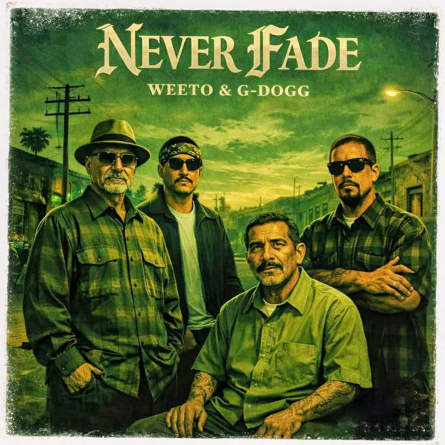 'Never Fade' cover art
