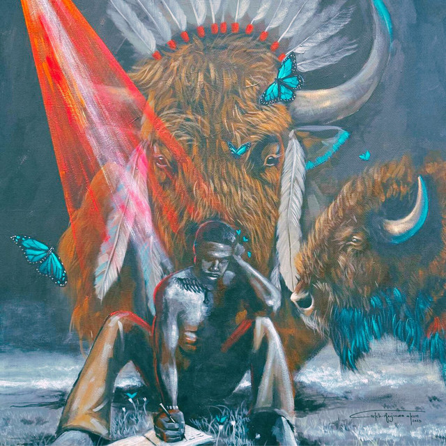 'BuffalOes & Butterflies' cover art