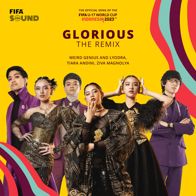 'Glorious The Remix (The Official Song of FIFA U-17 World Cup Indonesia 2023™)' cover art