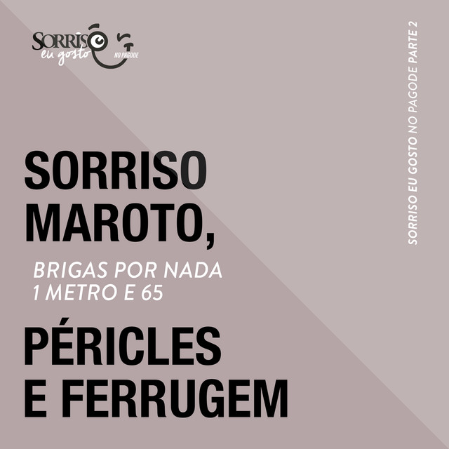'Brigas Por Nada / 1 Metro e 65 (Ao Vivo)' cover art