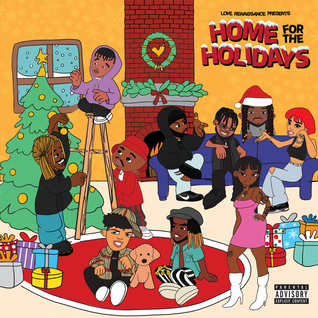 'Home For The Holidays' cover art