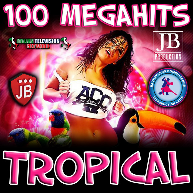'100 Megahits Tropical 2014' cover art