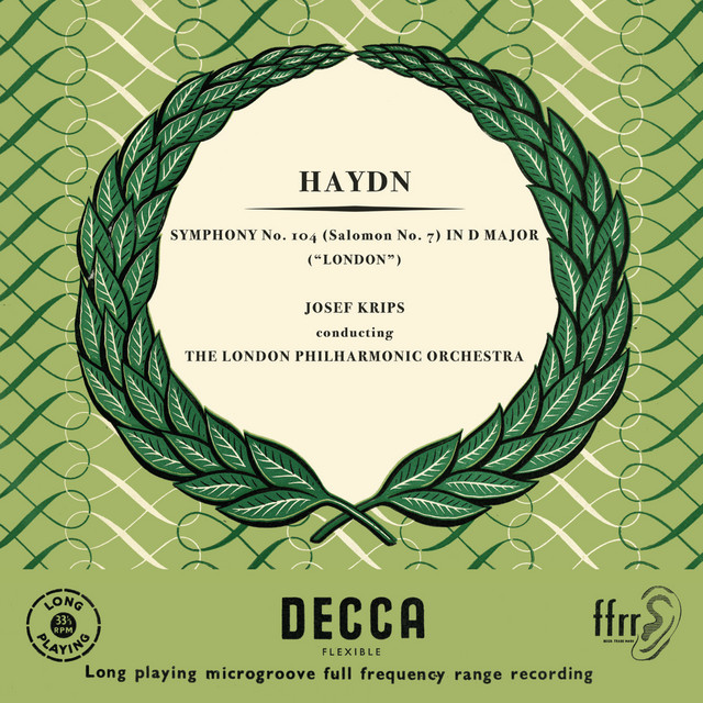 'Haydn: Symphony No. 104; Weber: Euryanthe Overture (Remastered 2024)' cover art