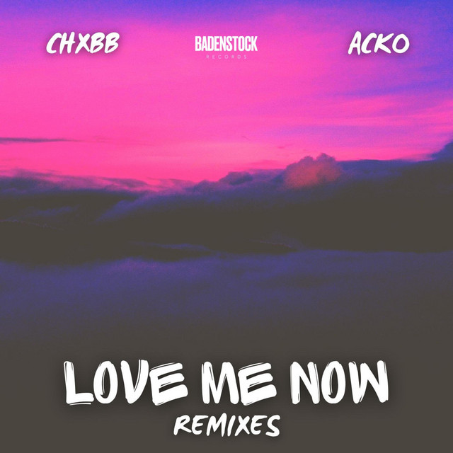 'Love Me Now (Remixes)' cover art