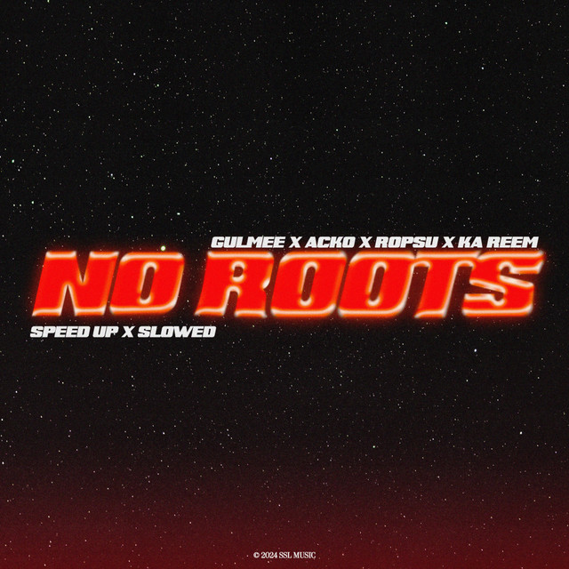'No Roots (Sped Up + Slowed)' cover art