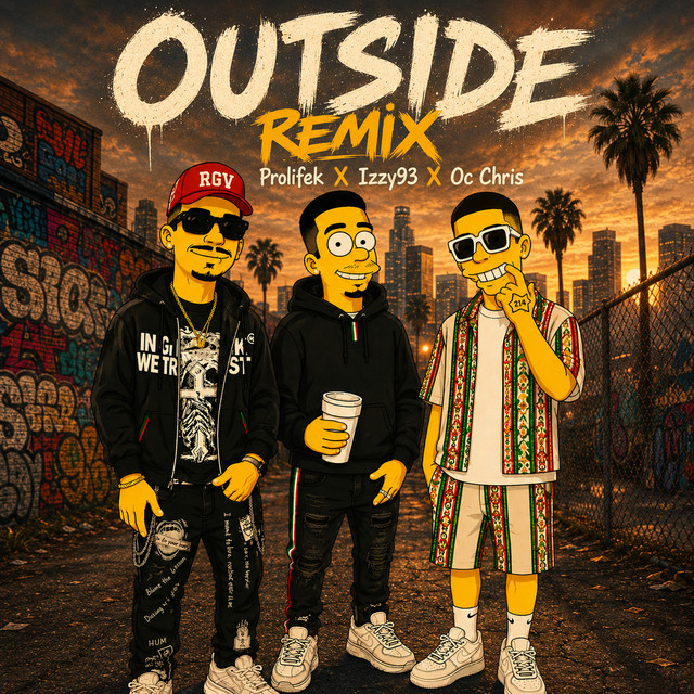 'Outside (Remix)' cover art