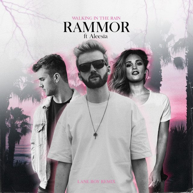 'Walking In The Rain (Lane Boy Remix)' cover art