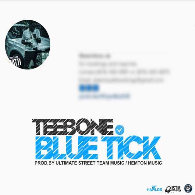 'Blue Tick' cover art
