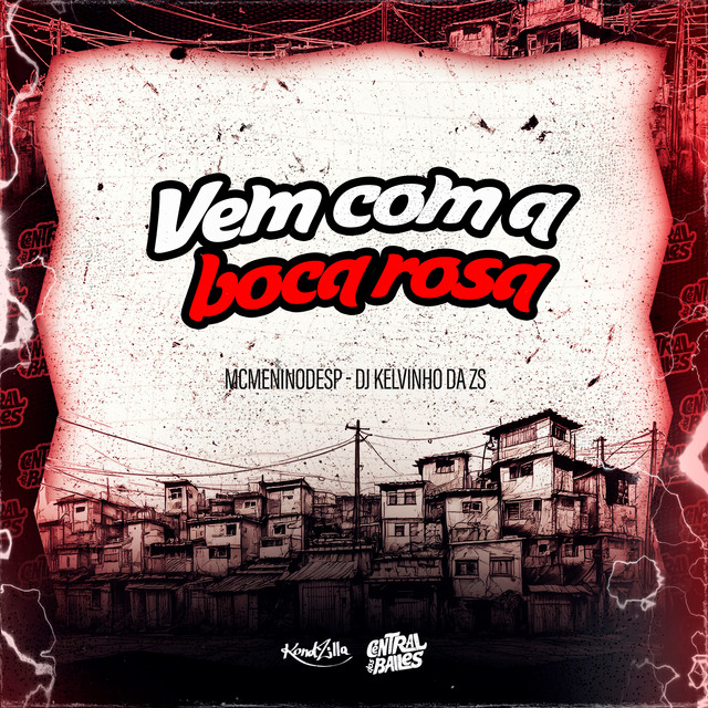 'Vem Com A Boca Rosa' cover art
